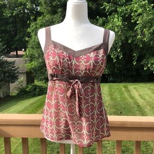 Ann Taylor Loft blouse w bow accent